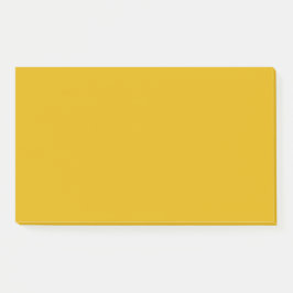 Mustard Yellow Solid Color Post-it Klebezettel