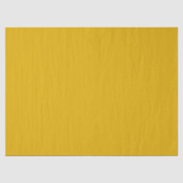 Mustard Yellow Solid Color Seidenpapier