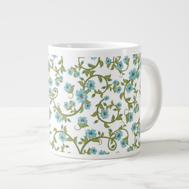 Muster 12 Jumbo-Tasse (Vorderseite Rechts)