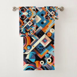 Muster 1 badhandtuch set