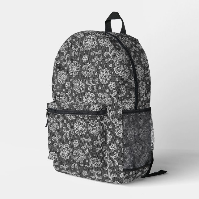 Muster 1 bedruckter rucksack (Rückseitige Ecke Rechts)