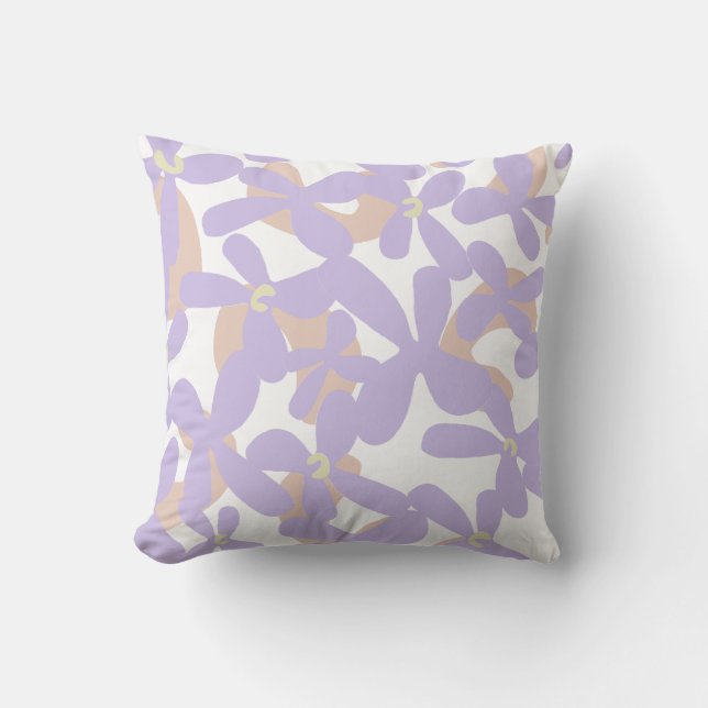 Muster 1 der Blume Kissen (Vorderseite)