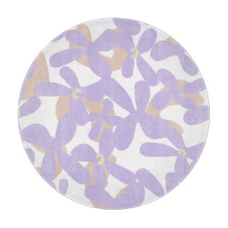 Muster 1 der Blume Schneidebrett