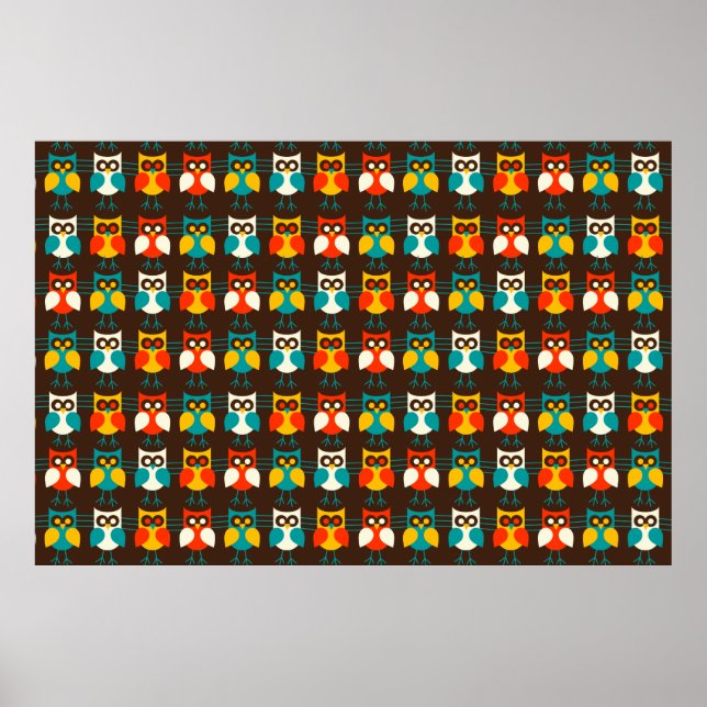 Muster 1 Print Poster (Vorne)