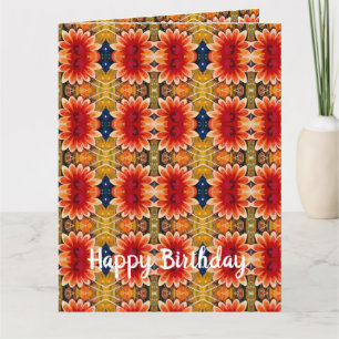 Muster 2 Blume Matching Bubbles Cuddlebuns Karte
