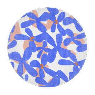 Muster 2 der Blume Schneidebrett