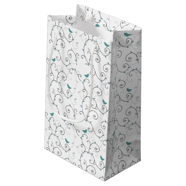 Muster 3 kleine geschenktüte (Rückseite Schrägansicht)