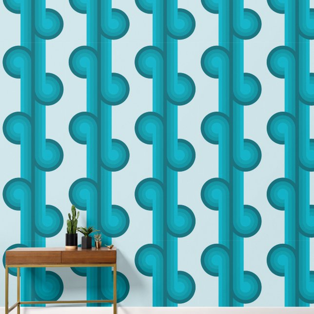 Muster 4 der geometrischen Formen Tapete (Korridor)