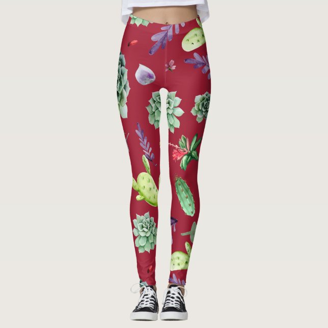 Muster 4 leggings (Vorderseite)