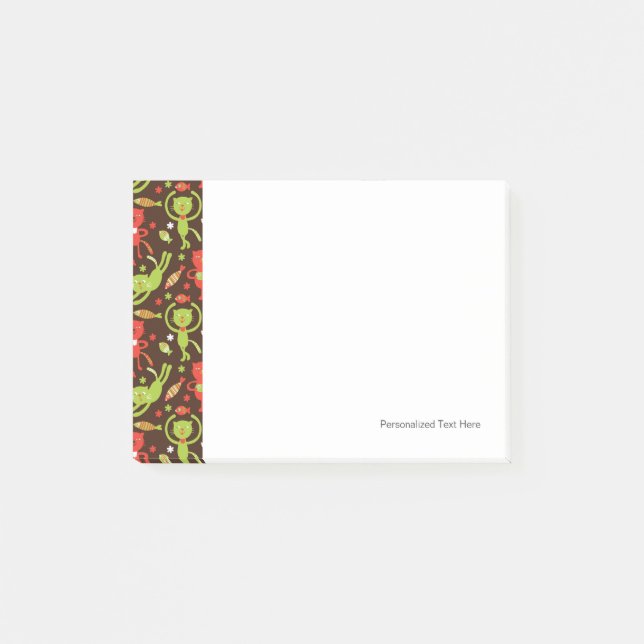 Muster 4 post-it klebezettel (Vorderseite)