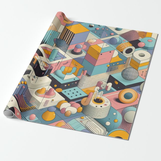 Muster 5 geschenkpapier (Ungerollt)