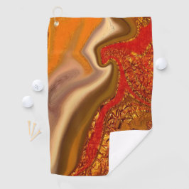Muster abstrakt. golfhandtuch