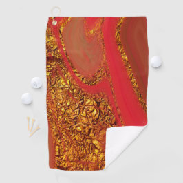 Muster abstrakt. golfhandtuch