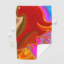 Muster abstrakt. golfhandtuch