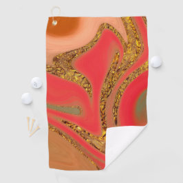 Muster abstrakt. golfhandtuch