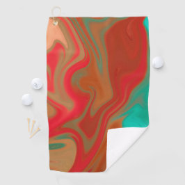 Muster abstrakt. golfhandtuch