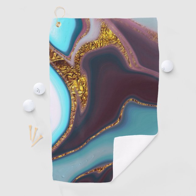Muster abstrakt. golfhandtuch (Insitu)