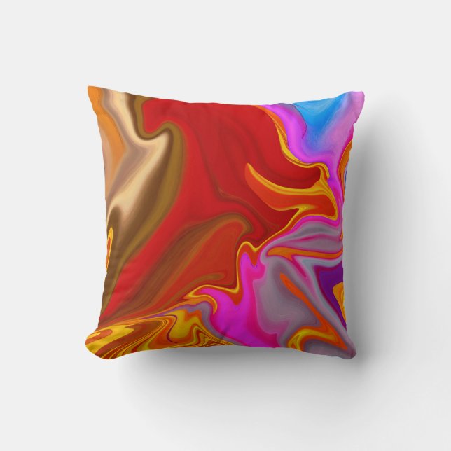 Muster abstrakt. kissen (Vorderseite)