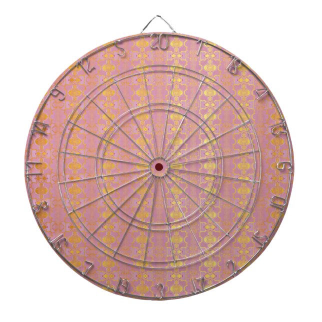 Muster abstrakt pink dartscheibe (vorne)