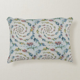 Muster Akzent Blumenmuster Gebürstetes Polyester K Dekokissen