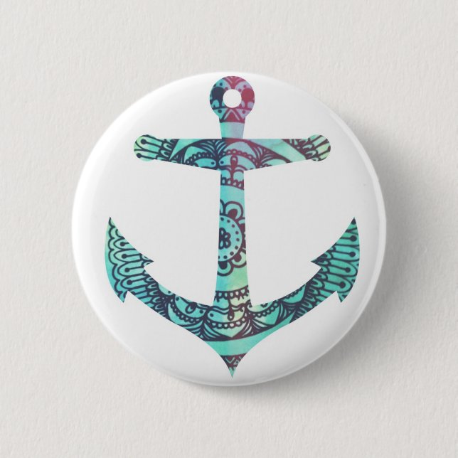 Muster-Anker-Button durch Megaflora Button (Vorderseite)