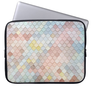 Muster Art Niedliche Muster Geometrie Laptopschutzhülle