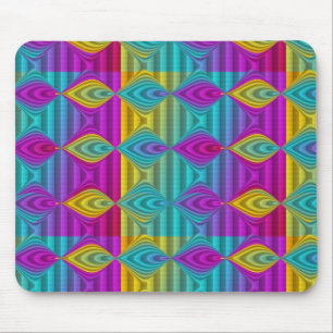 Muster ARTs - Streifen in 3D-Farbe 21 Mousepad
