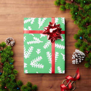 Muster aus grün und weiß geschenkpapier