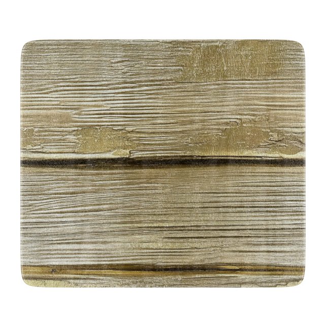 Muster aus hellem Holz Schneidebrett (Vorderseite)