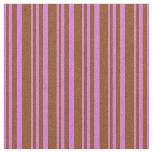 Muster aus orchid und braun stoff (Nahaufnahme)