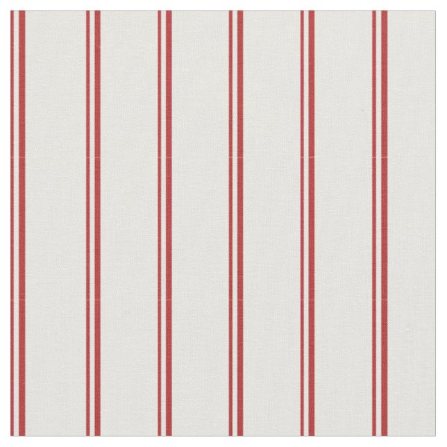 Muster aus Rot und Weiß Stoff (Nahaufnahme)