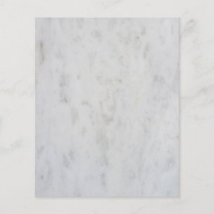 Muster aus weißem Marmor Flyer