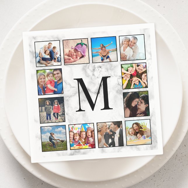 Muster aus weißem Marmor Serviette (Von Creator hochgeladen)