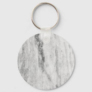 Muster aus weißem und grauem Marmor Schlüsselanhänger