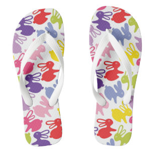 Muster bei Osterkaninchen Flip Flops