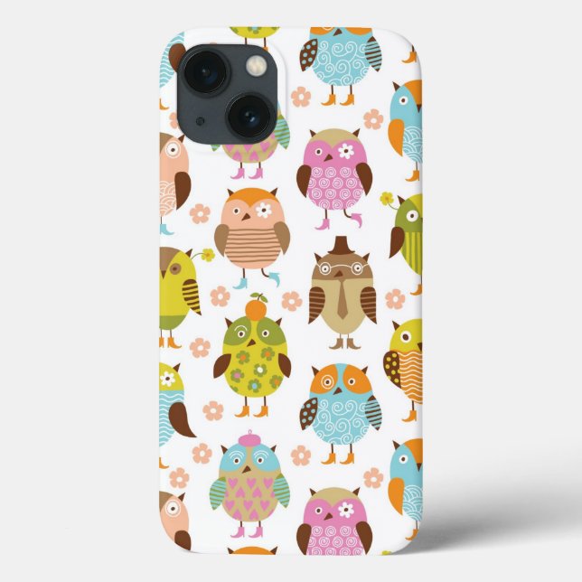 Muster bei Vögeln Case-Mate iPhone Hülle (Rückseite)