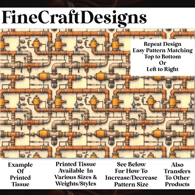 Muster BM6-Entpackung für Rohre aus industriellem  Seidenpapier (Von Creator hochgeladen)