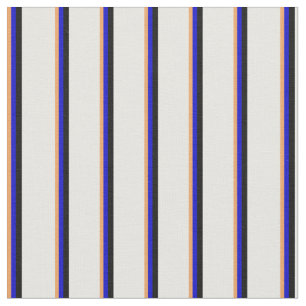 Muster braun, blau, schwarz und weiß stoff