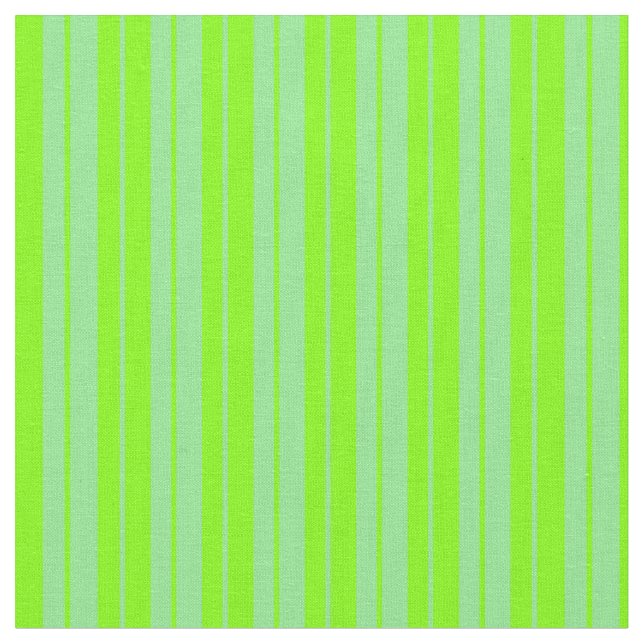 Muster Chartreuse und Light Green Stripes/Lines Stoff (Nahaufnahme)