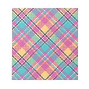 Muster Colorfull Modern Geometric Vintag Notizblock