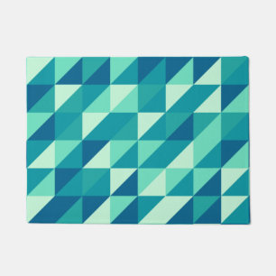 Muster Colorfull Modernes Retro Vintag Fußmatte