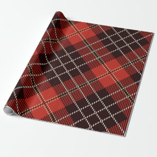 Muster Colorfull Scottish Geometric Vintag Geschenkpapier