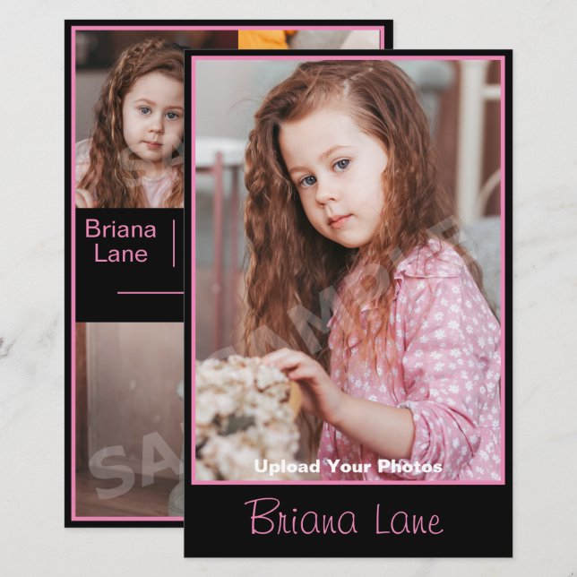 Muster Comp Kopfschuss Kinder Zed (Vorne/Hinten)