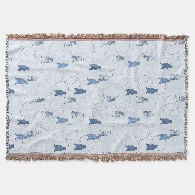 Muster, das einen Grizzlybären kennzeichnet Decke (Vorderseite)