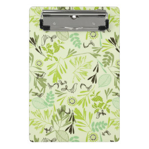 Muster, das kleine Vogelbabys anzeigt Mini Klemmbrett