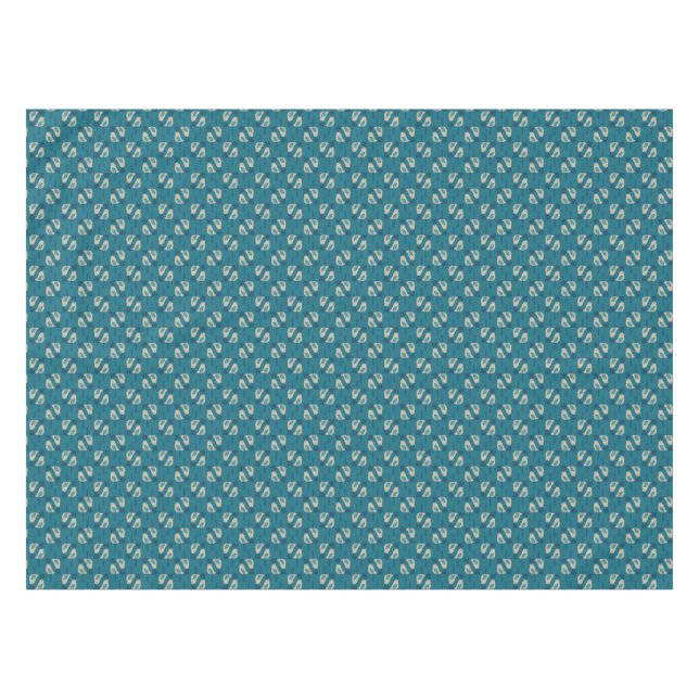 Muster, das Vögel anzeigt Tischdecke (Vorderseite (Horizontal))