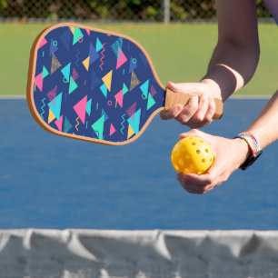 Muster der 1980er Jahre Pickleball Schläger