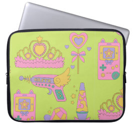 Muster der 90er Jahre Laptopschutzhülle