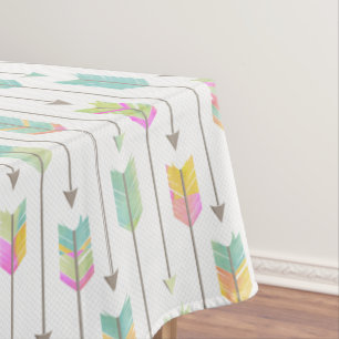 Muster der Aquarellbogen Tischdecke