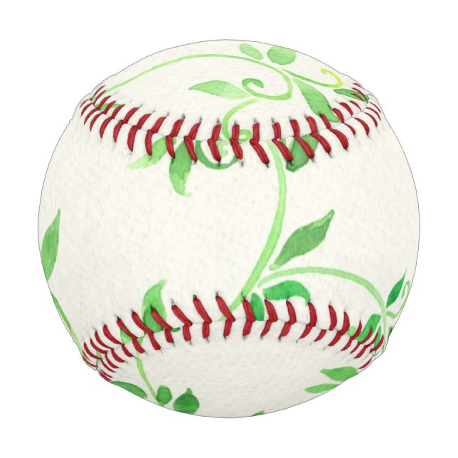 Muster der Aquarellfarben Baseball (Vorderseite)